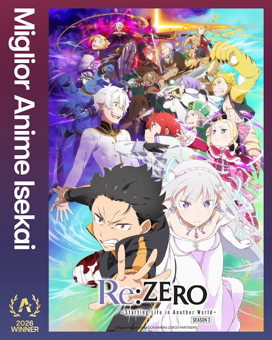 Crunchyroll Anime Awards 2026 - miglior anime isekai